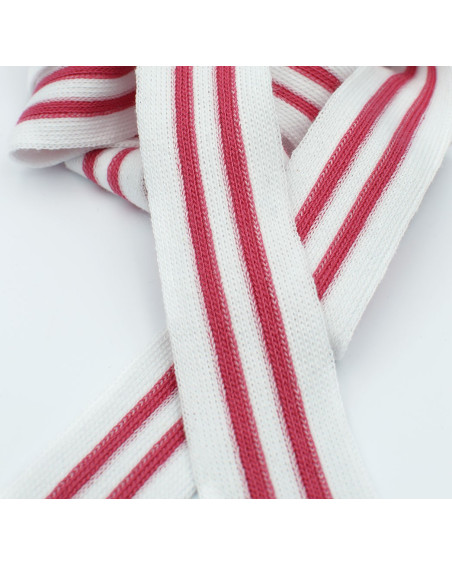 Knitted Trim 3cm - Red