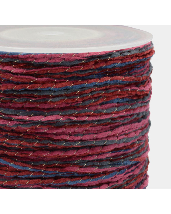 Cord Chenille Multi Lurex 3mm