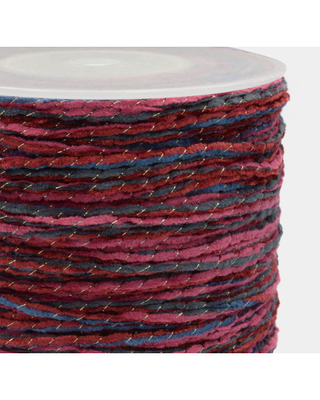 Cord Chenille Multi Lurex 3mm