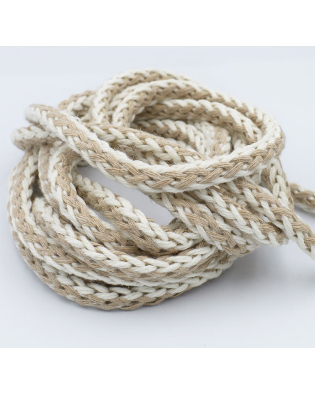 Κορδόνι Ελαστικό με Βαμβάκι 10mm