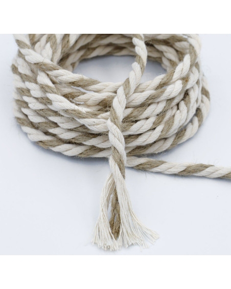 Twisted Jute/Cotton Rope