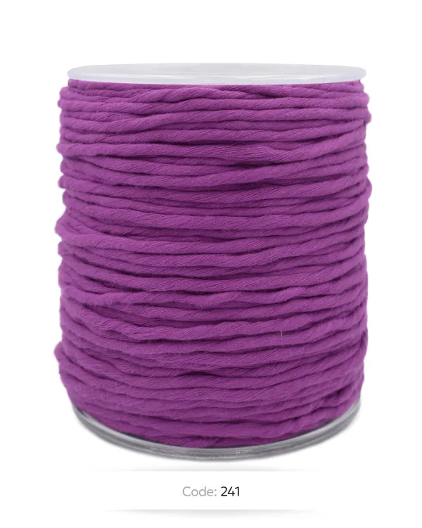 Macrame Cord Recycled Cotton 4mm