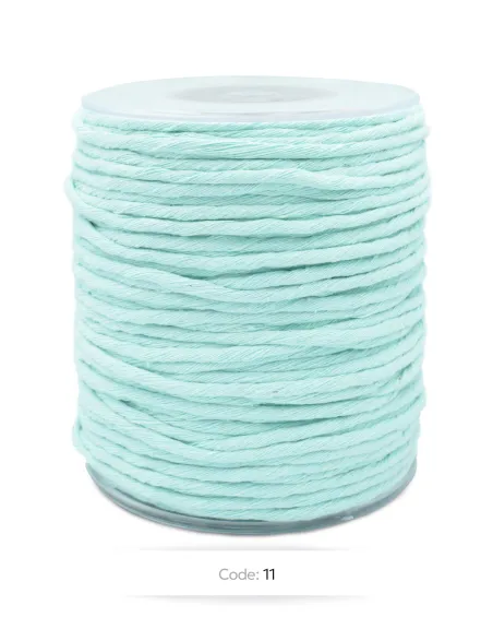 Macrame Cord Recycled Cotton 4mm