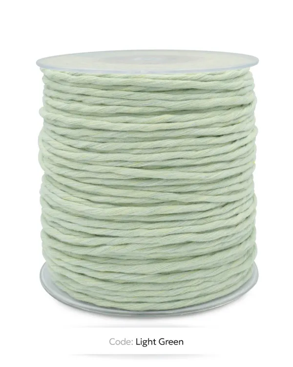 Macrame Cord Recycled Cotton 4mm