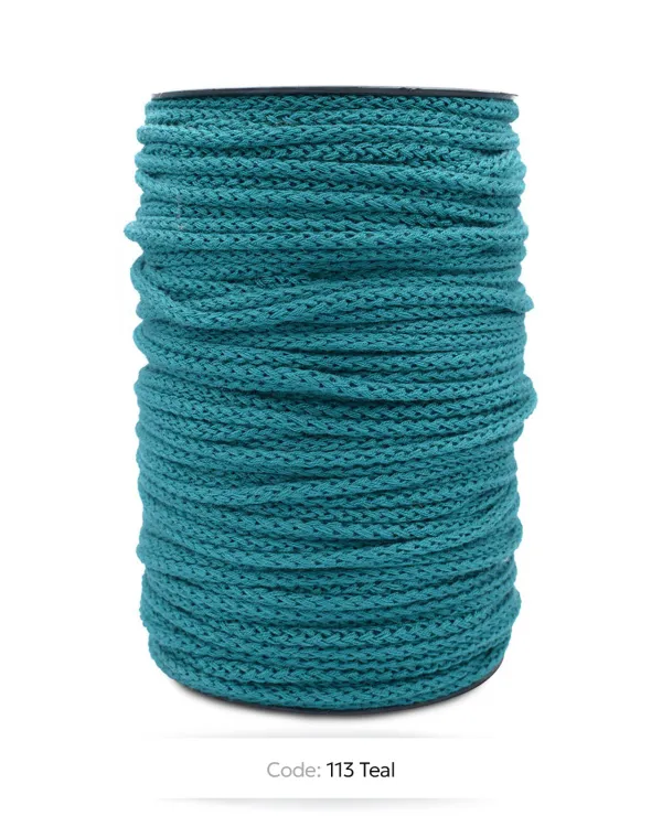 Cord 100% Recycled Cotton 5mm