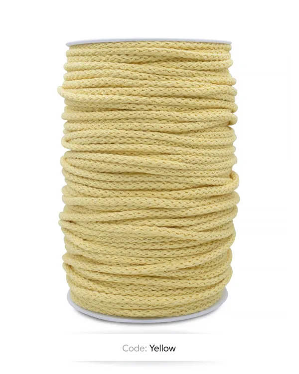 Κορδόνι 100% Ανακυκλωμένο Βαμβάκι 5mm