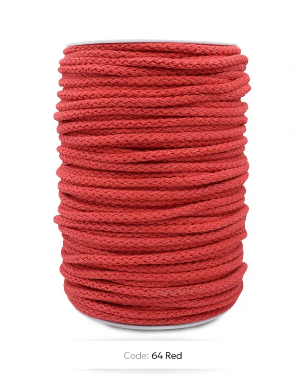 Κορδόνι 100% Ανακυκλωμένο Βαμβάκι 5mm