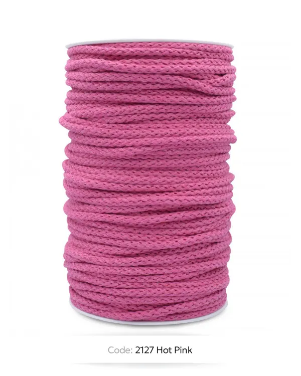 Κορδόνι 100% Ανακυκλωμένο Βαμβάκι 5mm