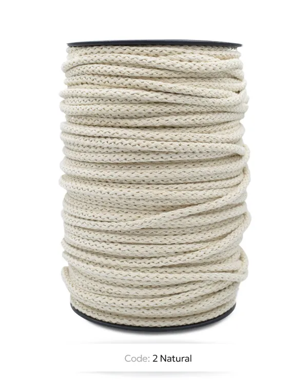 Cord 100% Recycled Cotton 5mm