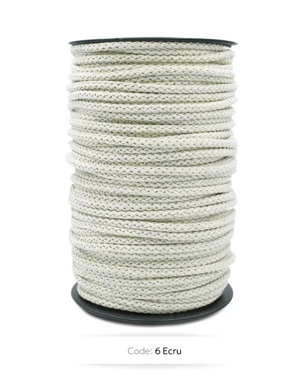 Cord 100% Recycled Cotton 5mm