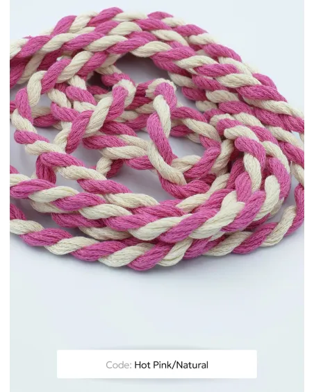 Recycled Cotton Twisted Rope 8mm