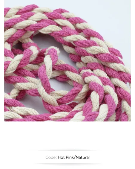 Recycled Cotton Twisted Rope 8mm