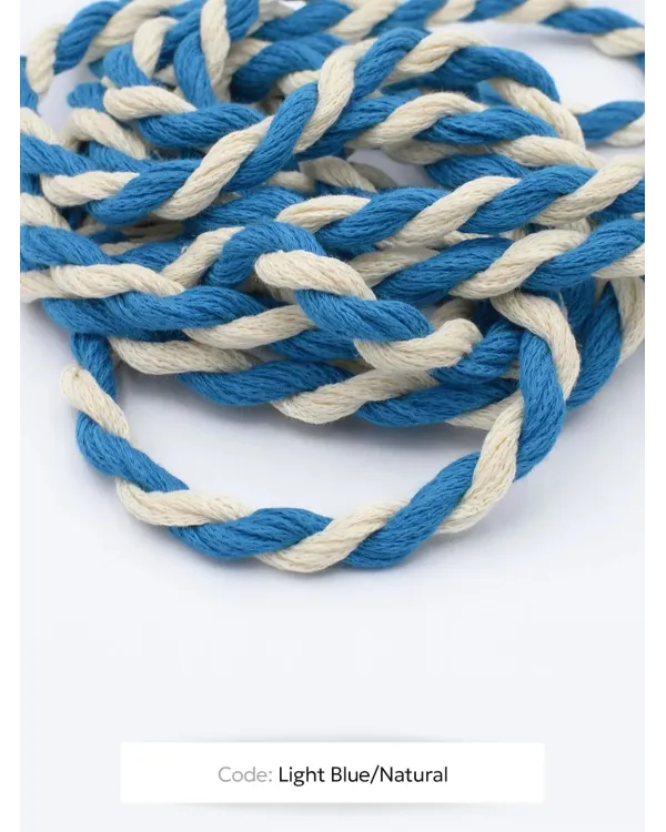 Recycled Cotton Twisted Rope 8mm