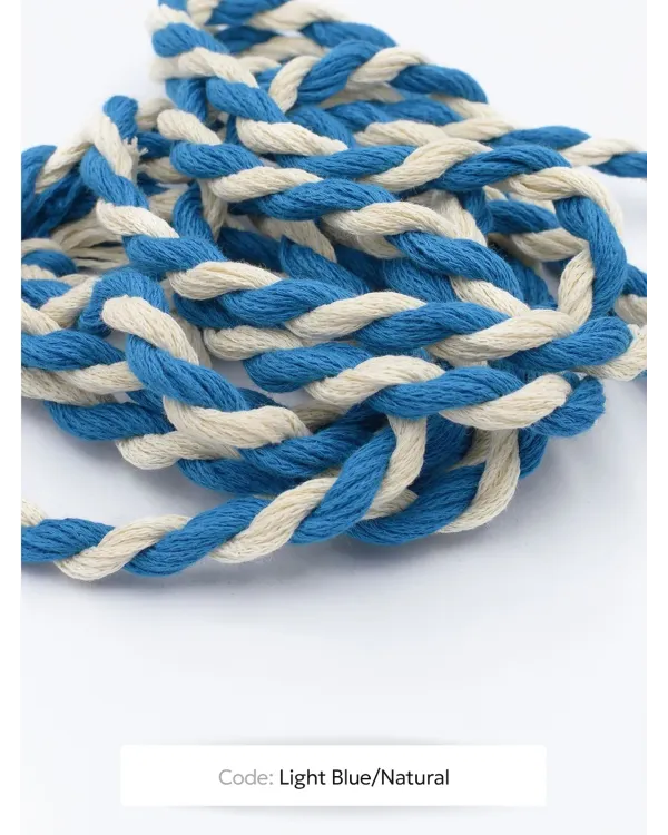 Recycled Cotton Twisted Rope 8mm