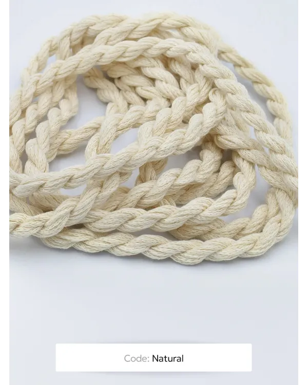 Recycled Cotton Twisted Rope 8mm