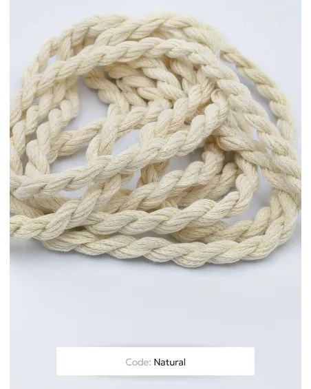 Recycled Cotton Twisted Rope 8mm