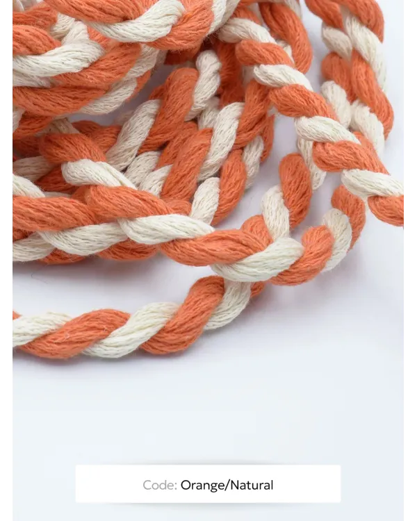 Recycled Cotton Twisted Rope 8mm