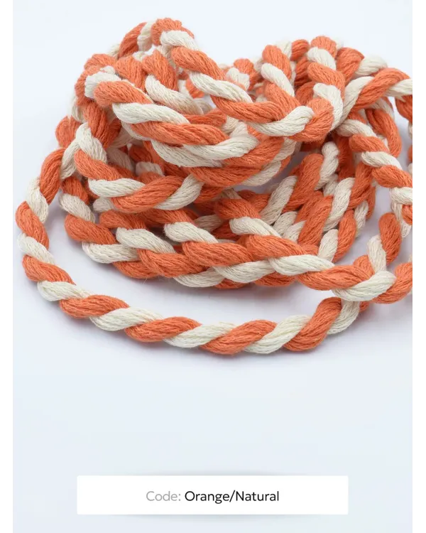 Recycled Cotton Twisted Rope 8mm