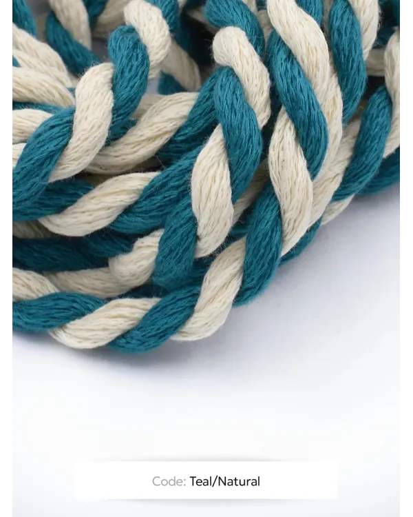 Recycled Cotton Twisted Rope 8mm
