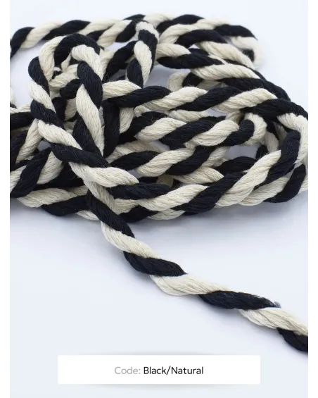 Recycled Cotton Twisted Rope 8mm