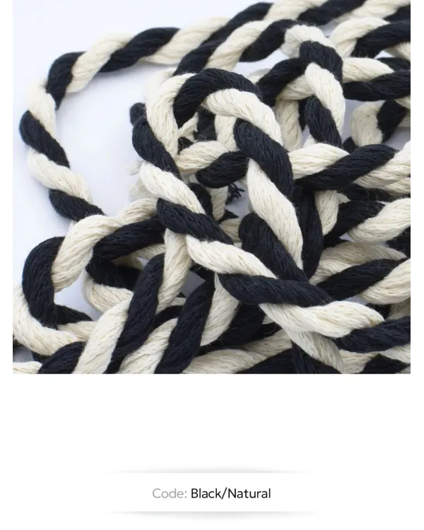 Recycled Cotton Twisted Rope 8mm