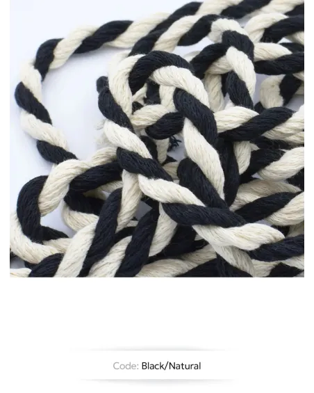 Recycled Cotton Twisted Rope 8mm