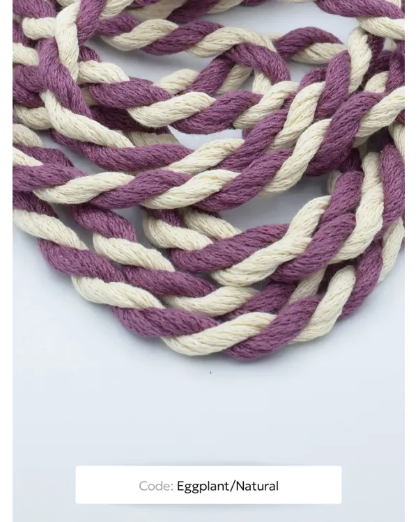 Recycled Cotton Twisted Rope 8mm