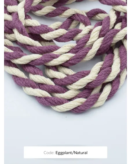 Recycled Cotton Twisted Rope 8mm