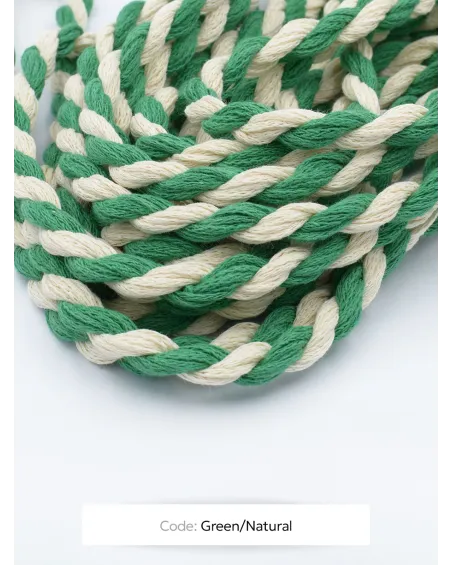 Recycled Cotton Twisted Rope 8mm