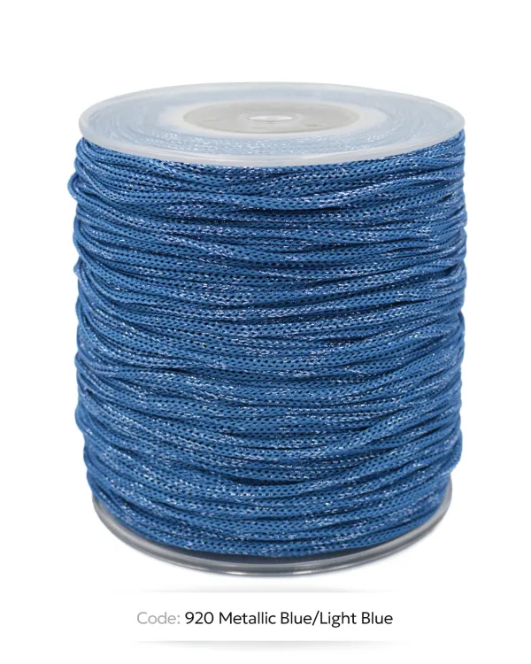Κορδόνι PP 3mm με Lurex
