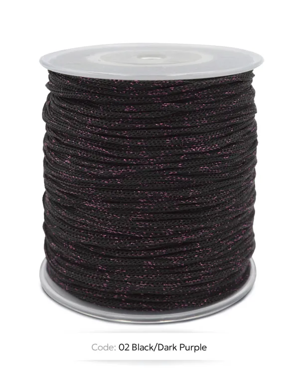 Κορδόνι PP 3mm με Lurex