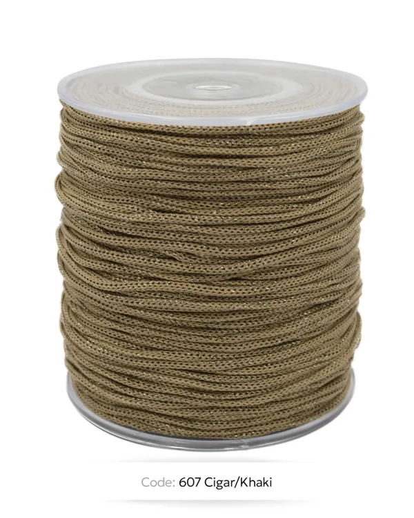 Κορδόνι PP 3mm με Lurex