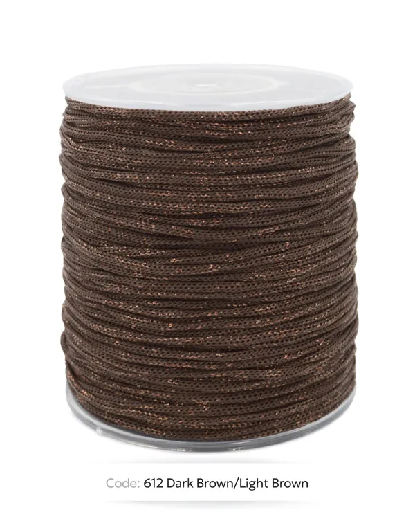 Κορδόνι PP 3mm με Lurex