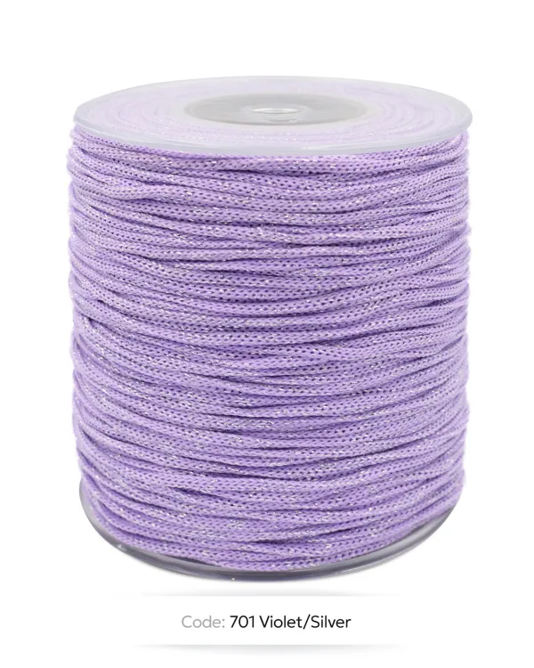 Κορδόνι PP 3mm με Lurex