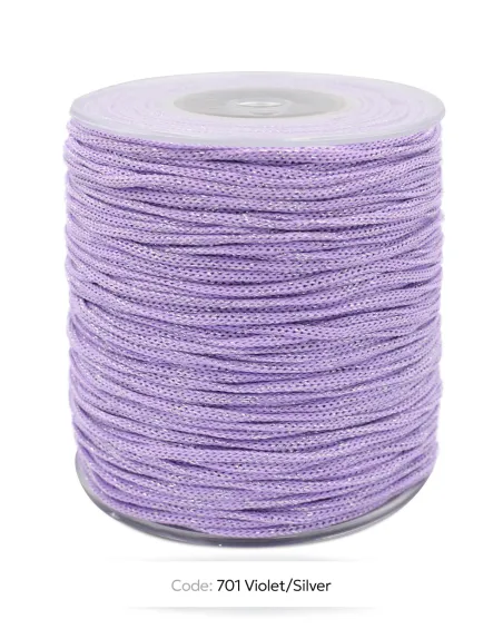 Κορδόνι PP 3mm με Lurex