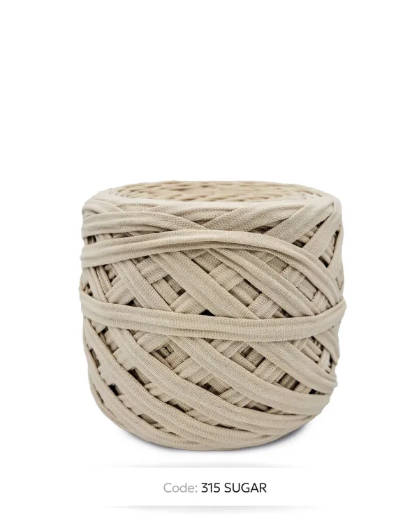T-Shirt Yarn Cotton 5-7mm