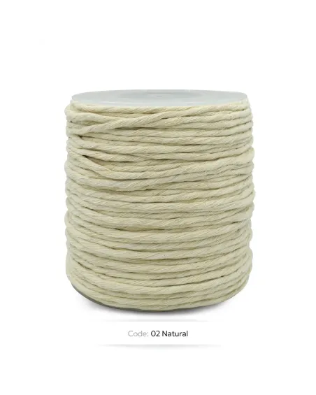 Macrame Cord Recycled Cotton 4mm