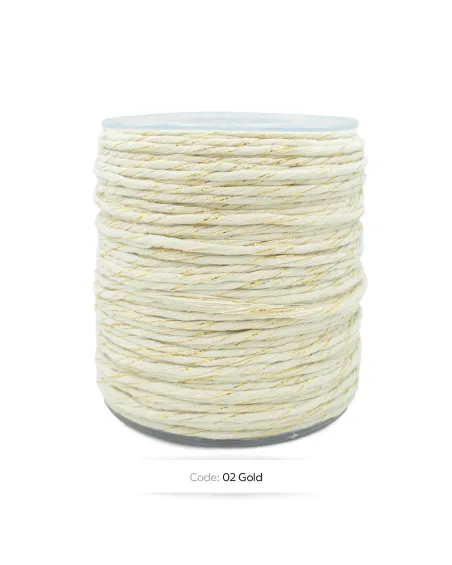 Macrame Cord Recycled Cotton 4mm
